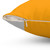Modern Color Block Navy, Grey and Yellow Pillow