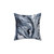 Blue and White Marble Pattern Decorative Pillow