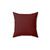 Burgundy Red Decorative Pillow