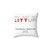 Suits LITT UP! Design Firm Logo Pillow