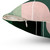 Mid-Century Arches 2-Pack Throw Pillows in Pink and Green