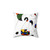 Vibrant Joan Miro Prints Decorative Pillow