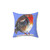 Robin Decorative Pillow - Festive Christmas Bird