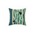 Decorative Tui and Fantail Birds Throw Pillow