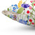 Colorful Wildflower Watercolor Painting Pillow
