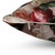Vintage Floral Botanical Pillow with Antique Roses on Black