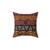 African Tribal Mudcloth Pattern Throw Pillow