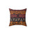 African Tribal Mudcloth Pattern Throw Pillow