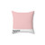 Pantone Rose Quartz Decorative Pillow