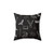 Throne of Glass Pattern Pillow - Fantasy Book Decor