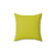 Solid Chartreuse Decorative Pillow