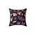 Bat Throw Pillow with Spooky Dark Design