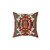 Antique Feraghan Persian Rug Print Decorative Pillow