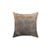 Light Rust Metal Pillow