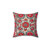 Shakhrisyabz Uzbekistan Silk Embroidery Throw Pillow