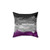 Asexual Pride Abstract Splatter Pattern Throw Pillow