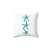 Aquamarine Starfish Pillow