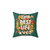 Floral Decorative Pillow featuring Bible Verse