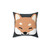 Shiba Inu Blinking Pillow - Adorable Dog Cushion