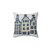 Delft Blue House Pillow - Authentic Dutch Home Decor