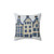 Delft Blue House Pillow - Authentic Dutch Home Decor