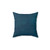 Teal Blue Watercolor Pattern Decorative Pillow