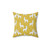 Alpaca Mustard Pillow by Andrea Lauren