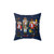 Decorative holiday nutcracker pillow