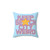 KEEP BEACH CITY WEIRD Decorative Pillow featuring characters from the cartoon Steven Universe