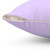 Pale Lilac Solid Color Throw Pillow