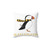 Hufflepuff Puffin Decorative Pillow - Magical Bird Cushion