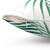 Tropical Leaves Green Vibes #4 Decorative Pillow