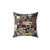 Classic Rock Album Covers Collage Decorative Pillow
