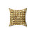 Elegant gold decorative pillow