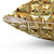 Elegant gold decorative pillow