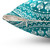 Mandala Turquoise Decorative Pillow