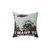 Vintage 'I Want to Believe' Decorative Pillow