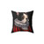 Lady in Red Boston Terrier Pillow