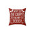 Christmas Vacation Themed Pillow by Kelly Design
