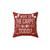 Christmas Vacation Themed Pillow by Kelly Design