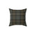 Campbell Argyll Weathered Scottish Tartan Pillow