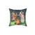 Adorable Piggy Party Guinea Pig Decorative Throw Pillow