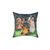 Adorable Piggy Party Guinea Pig Decorative Throw Pillow