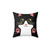 Soft, Plush Black Cat Pillow for Cat Lovers