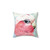 Australian Galah Cockatoo Watercolor Painting Pillow
