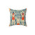 Vintage Swimming Ladies Pillow