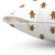 Gingerbread Pattern White Decorative Pillow