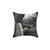 Haunted caves pillow with creepy ocean storm design