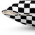 Checkered Racing Car Flag Pillow