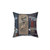 Leonard Cohen Mural Montreal Decorative Pillow